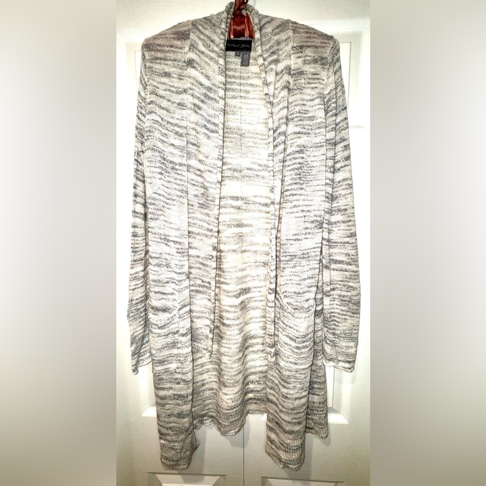 Michael Stars Elegant Striped Cardigan